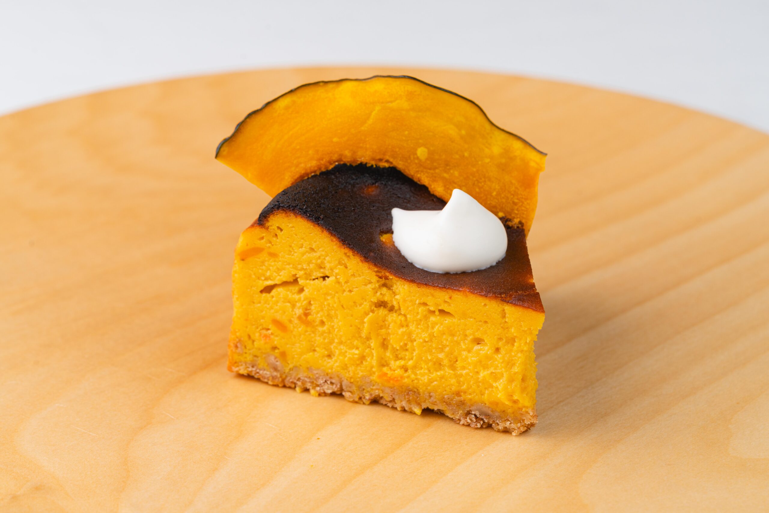 ローストかぼちゃのチーズケーキの画像