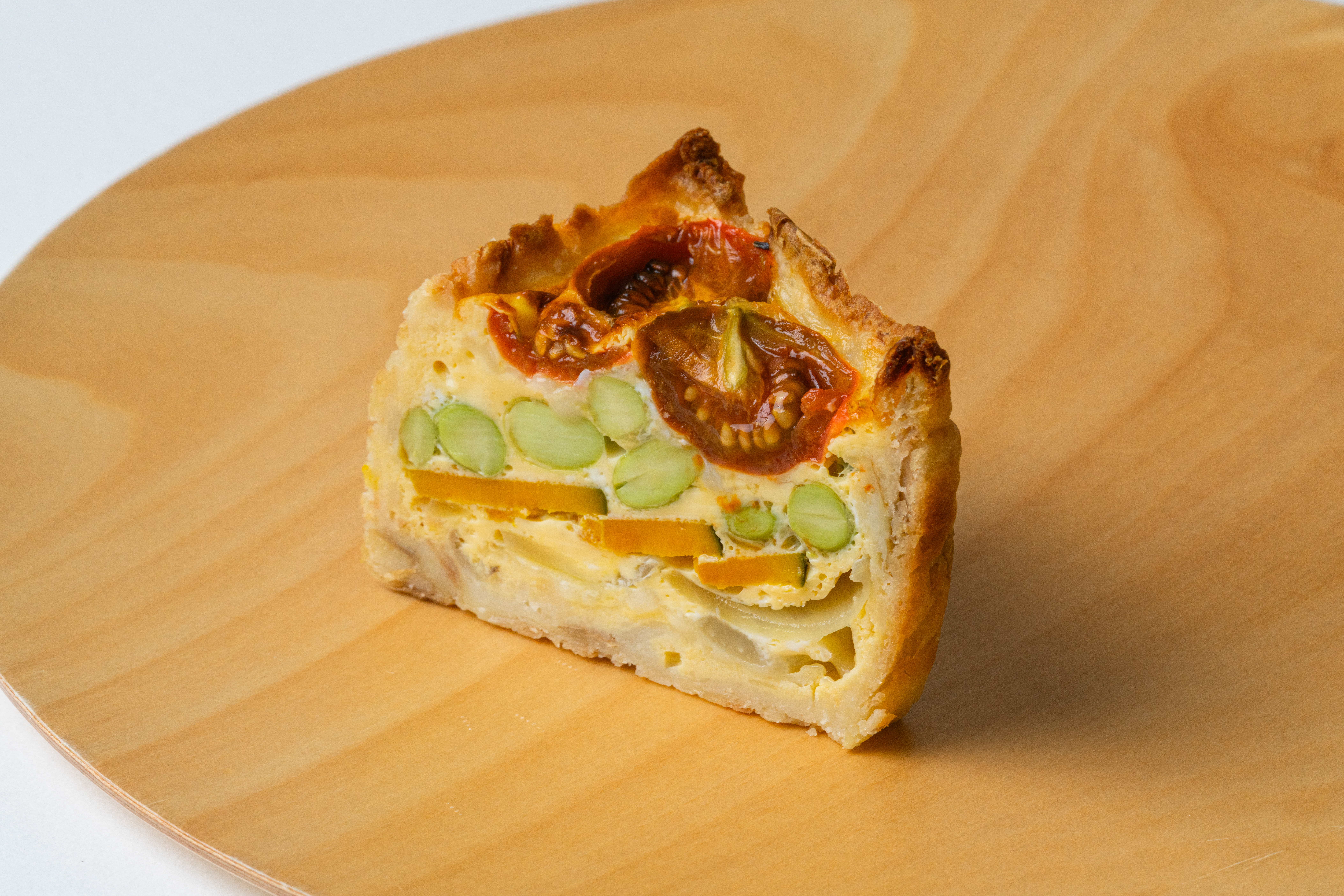 ニセコ産秋野菜のキッシュの画像