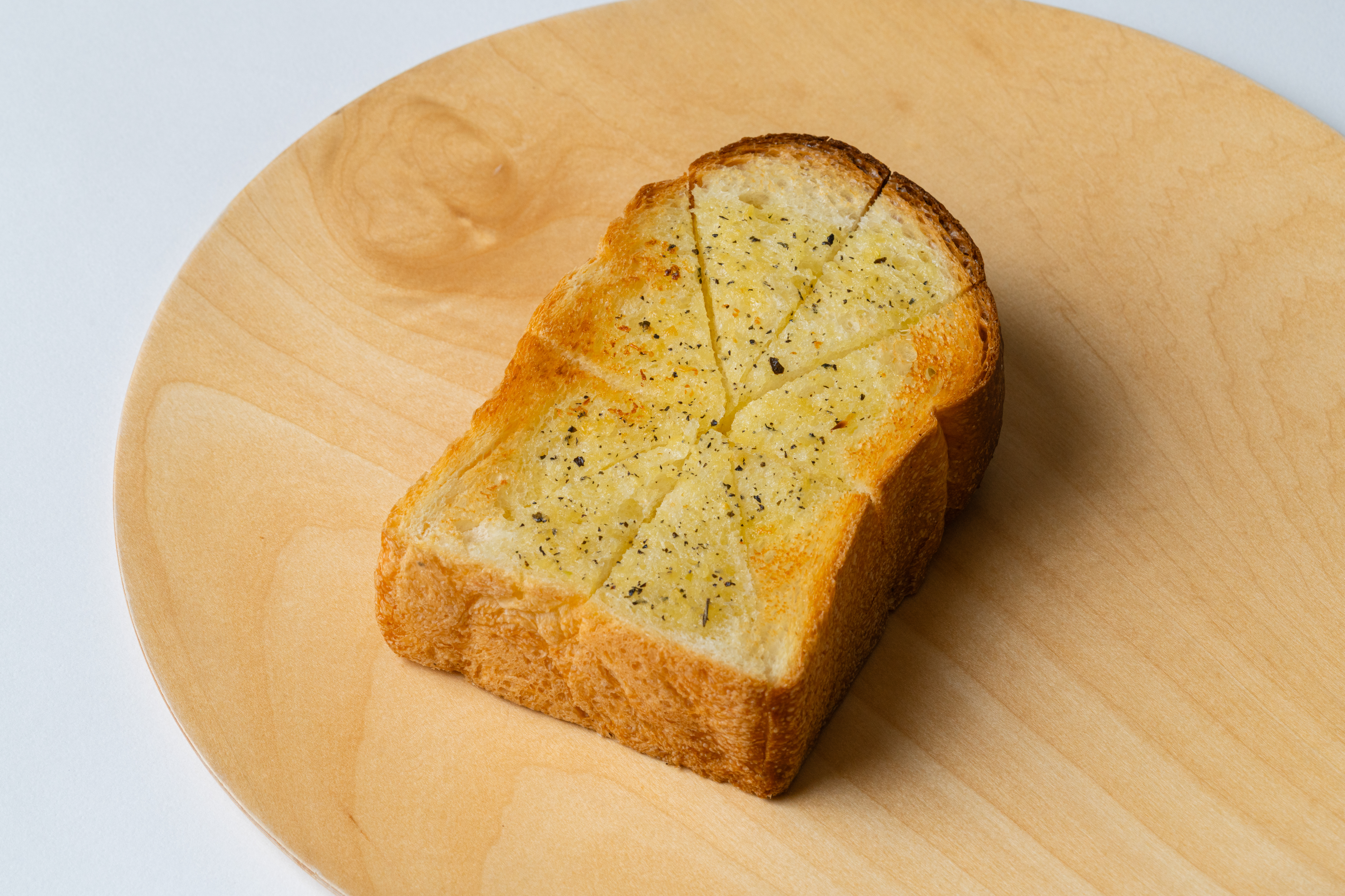 ニセコにんにくの厚切りガーリックトーストの画像