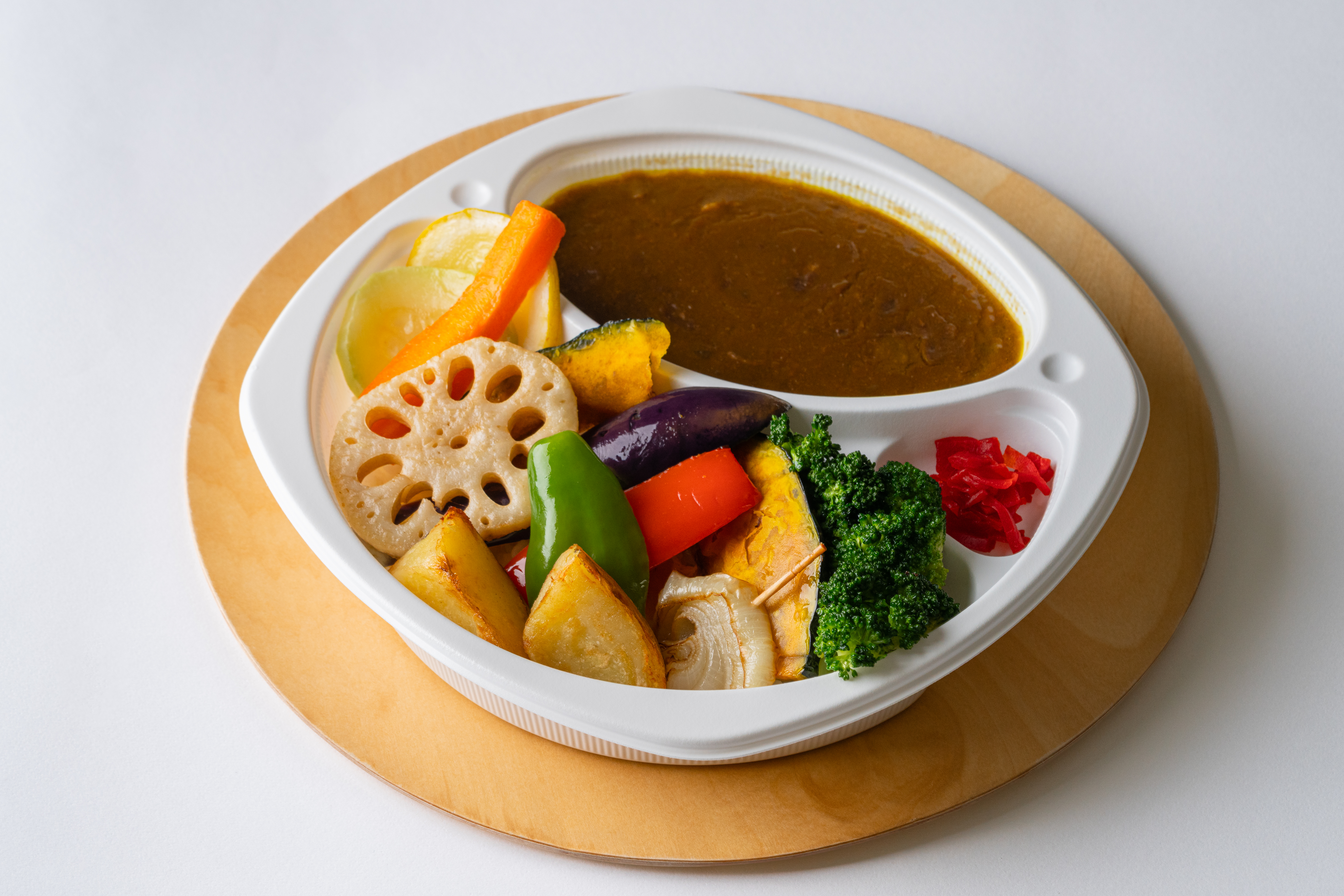 ニセコ野菜のチキンカレーの画像