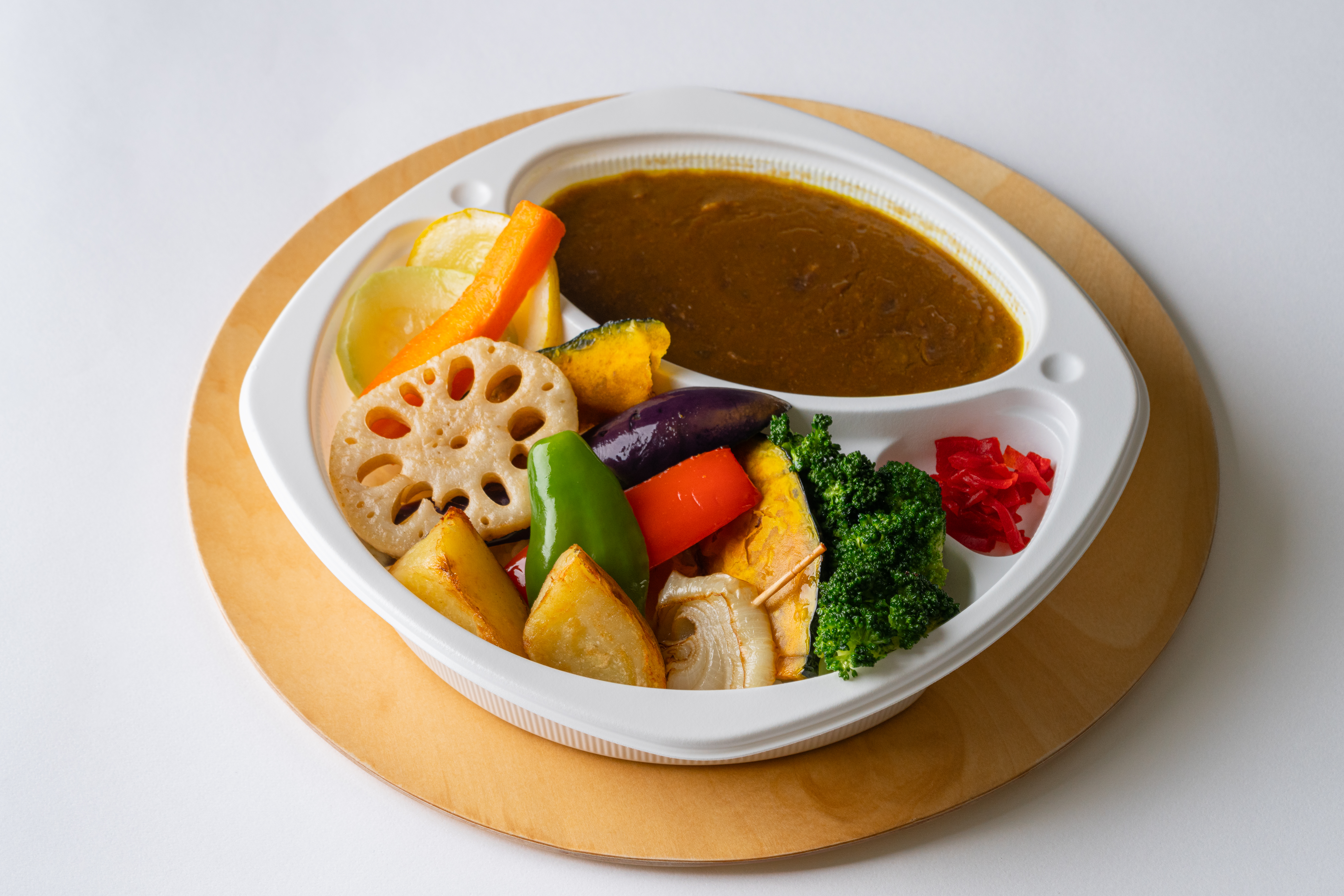 ニセコ野菜のチキンカレーの画像
